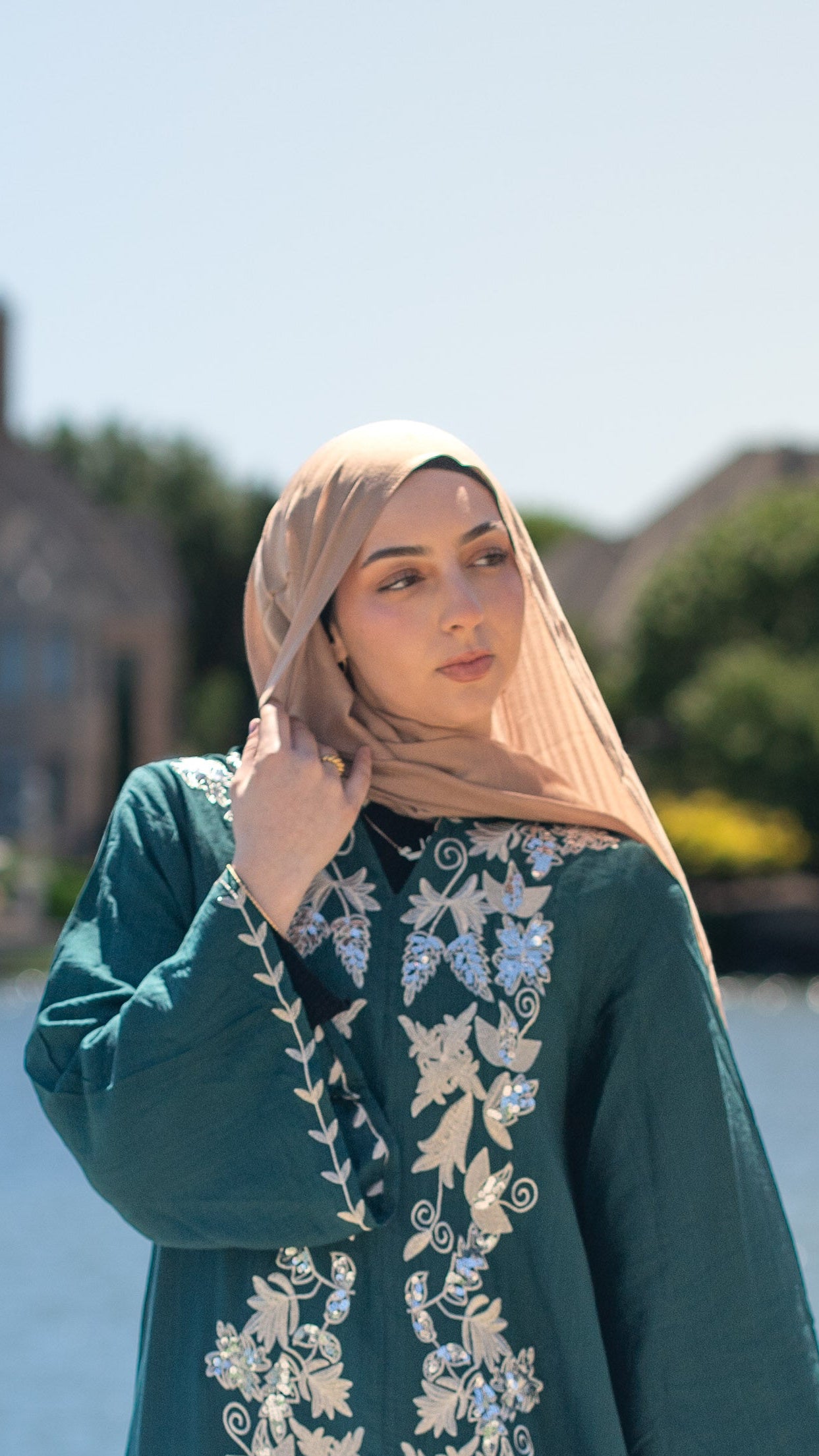 Pine Bark Modal Hijab