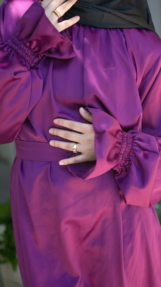 Esmeralda Satin Dress