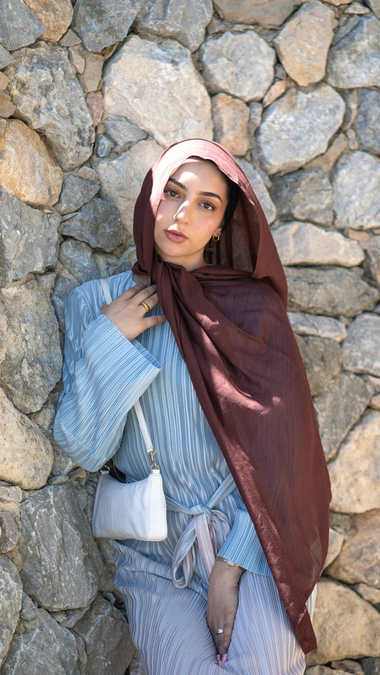 Dark Brown Modal Hijab