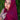 Maroon Glitter Chiffon Hijab