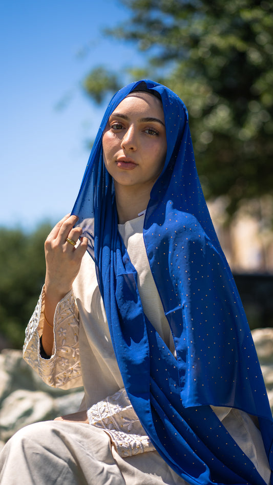 Glitter Chiffon Hijab