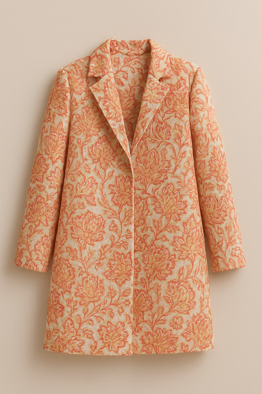 Sunset Bloom Coat