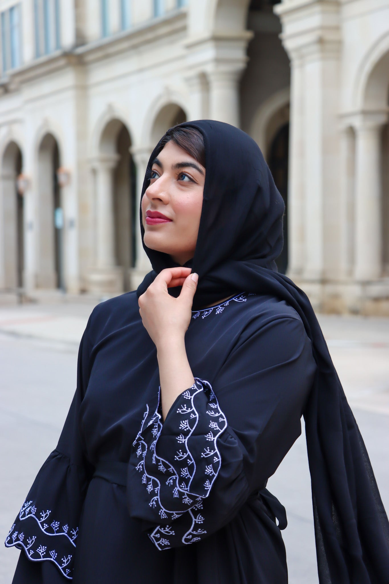 Black Modal Hijab