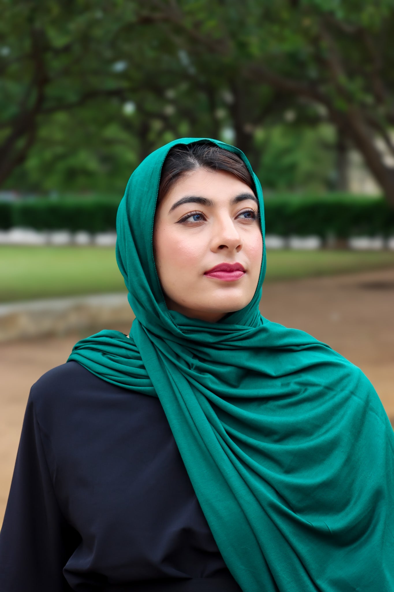 Green Jersey Hijab