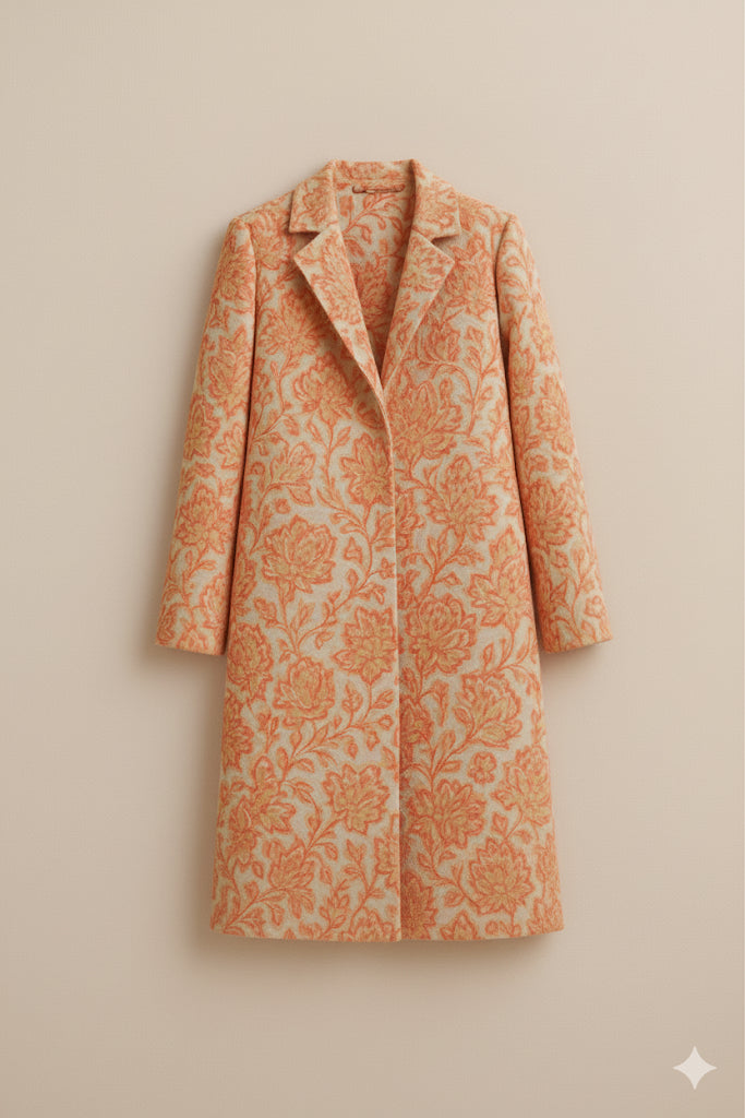 Sunset Bloom Coat